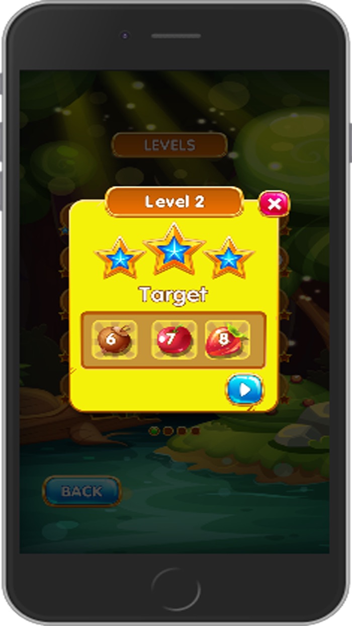 fruits fun match3 game