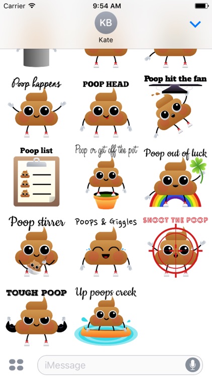 Poop Quotes Stickers screenshot-3