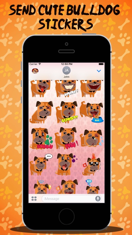 BulldogMoji - Bulldog Emoji & Stickers+