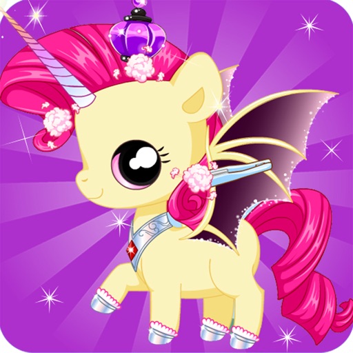 My pony baby dress up and make up Makeover games icon