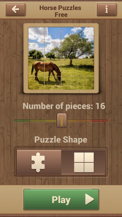 Horse Jigsaw Puzzles - Brain Training Games