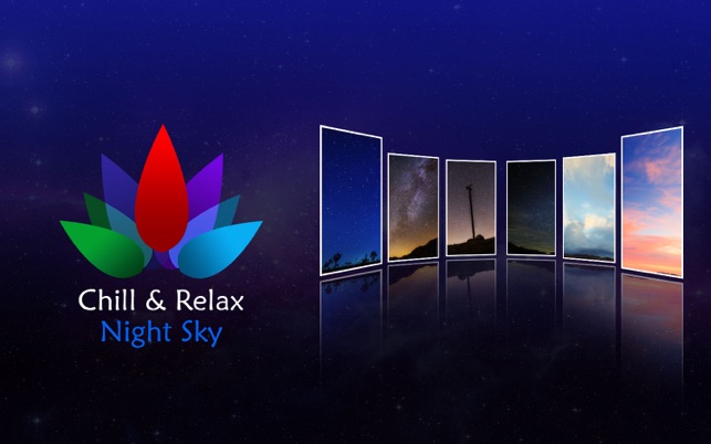 Chill & Relax Night Sky Stars Video & So