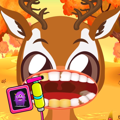 My Little Red Deer Dentist-dental Care for Kids iOS App