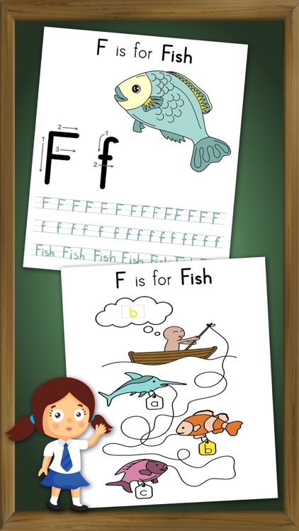 ABC alphabet learning games for kids – brain game screenshot-3