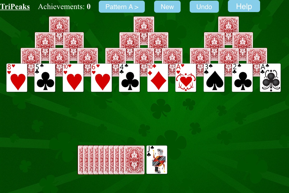 TriPeaks Solitaire. screenshot 4