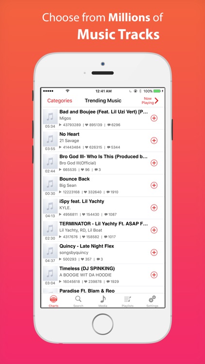 iMusic - Music Mp3 Player & Video Song Streamer