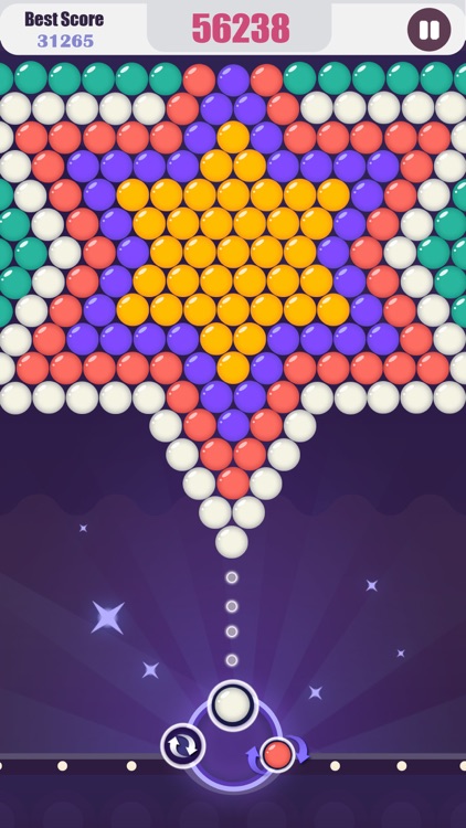 Bubble Shooter Flat