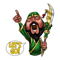 Guan Yu The Hero stickers by Choppic