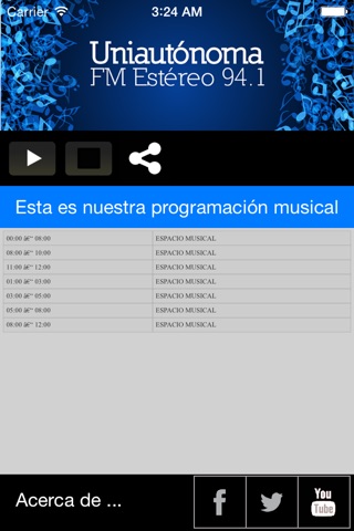 Uniautónoma FM Estéreo screenshot 2