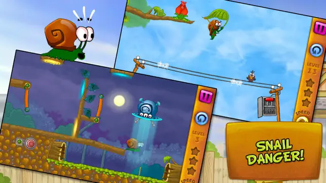 Screenshot 5 Snail Bob (Caracol Bob) iphone