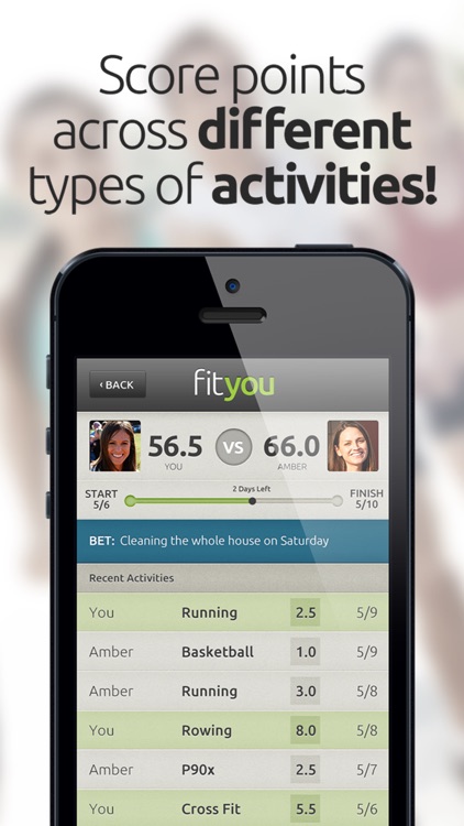 FitYou - Fitness Game and Activity Tracker