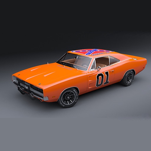 American Muscle Cars Drift 3D Icon