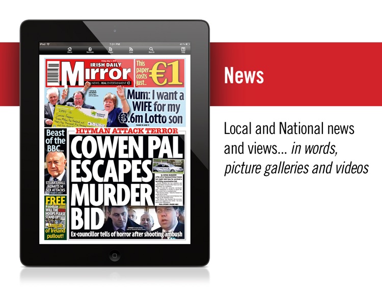 Irish Mirror iPad(Ireland)