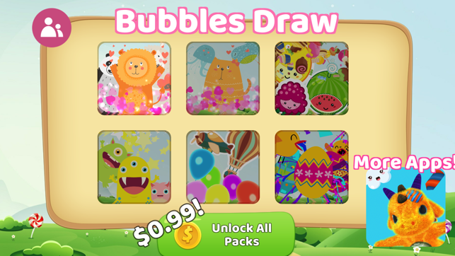 Bubbles Draw - Pop the circles