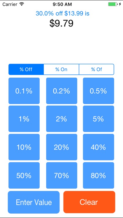 Devalluator - Percentage Calculation Tool