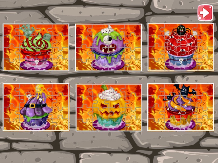 Jigsaw Puzzle Cupcakes