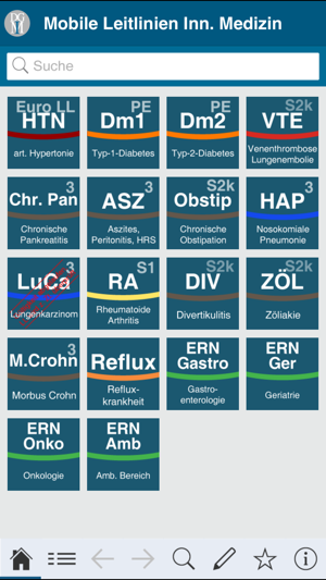 Mobile Leitlinien Innere Medizin