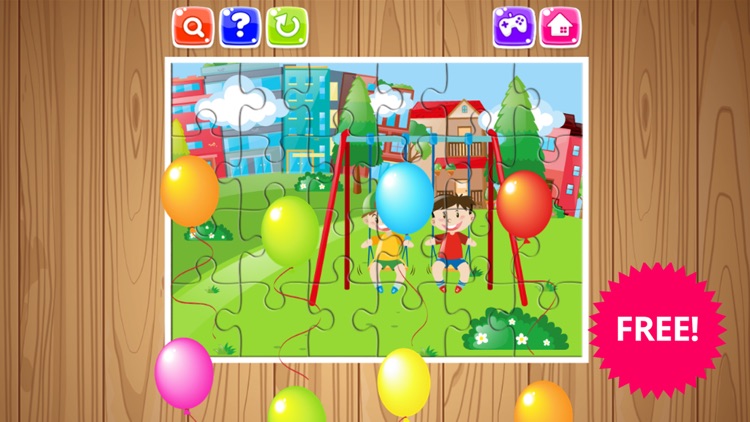 Funny Kids Jigsaw Puzzle For Preschool Toddlers screenshot-4