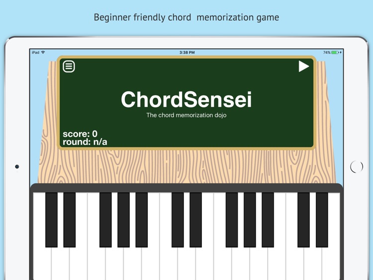 ChordSensei - memorize piano chords - music theory