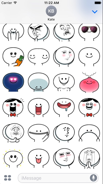 Smile Face Sticker screenshot-3