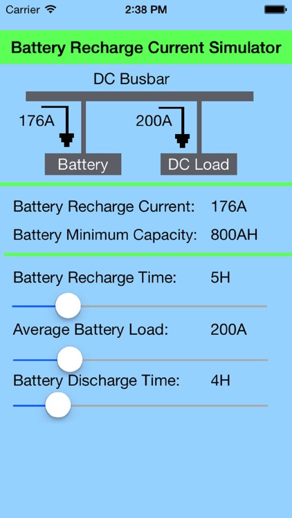 Battery Recharge Current Simulator