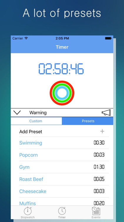 Chrono Ultimate - stopwatch, timer and countdown