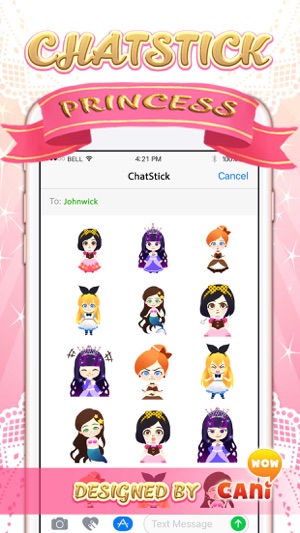 Little princess Stickers & Keyboard By ChatStick(圖1)-速報App