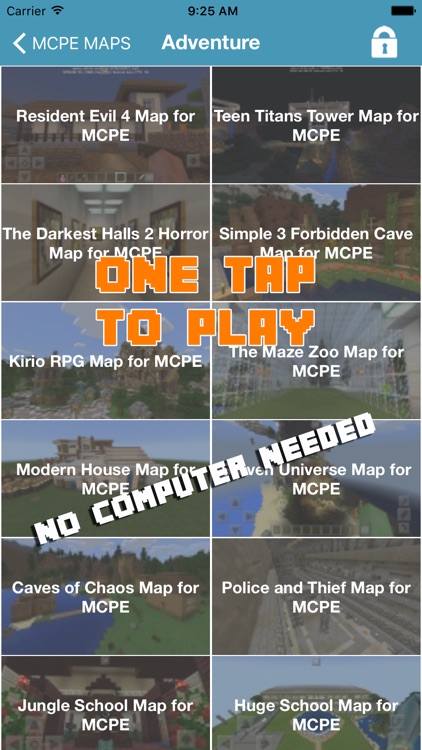 1000+ MCPE MAPS FOR MINECRAFT POCKET EDITION GAME