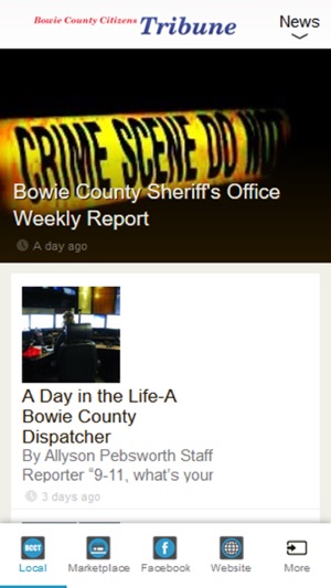 Bowie County Citizens Tribune(圖1)-速報App