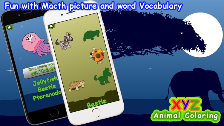 XYZ Animal Coloring Game screenshot-3