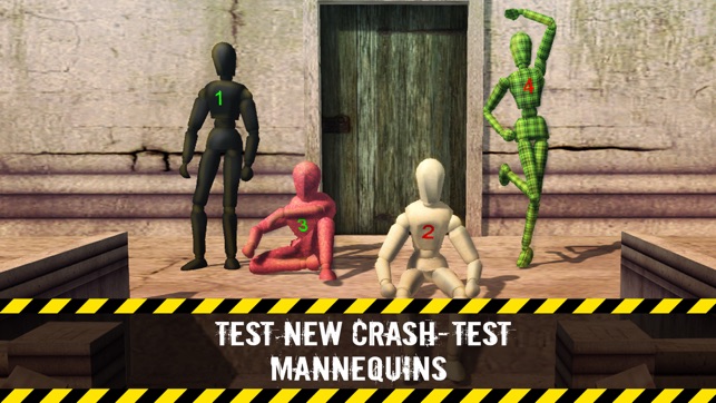 Stair Dummy Crash Test Simulator 3D(圖1)-速報App