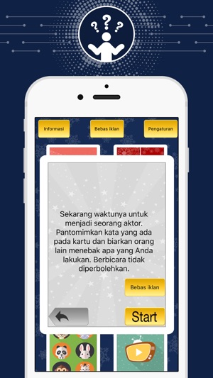 Kuis Tebak Kata Phone on heads don´t look up di App Store