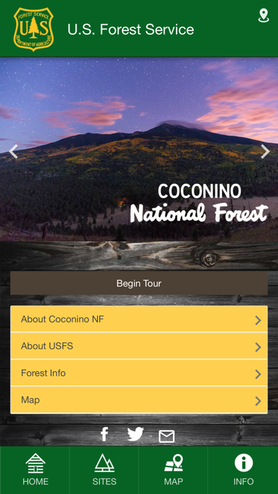 How to cancel & delete Coconino National Forest from iphone & ipad 1