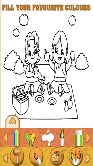 Picninc Kids Coloring Game(圖3)-速報App