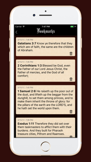 Holy Bible King James Version (KJV) and Apocrypha(圖4)-速報App