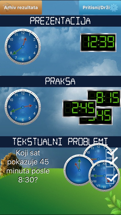 Tick Tock Clock (Serbian) - Learn How to Tell Time