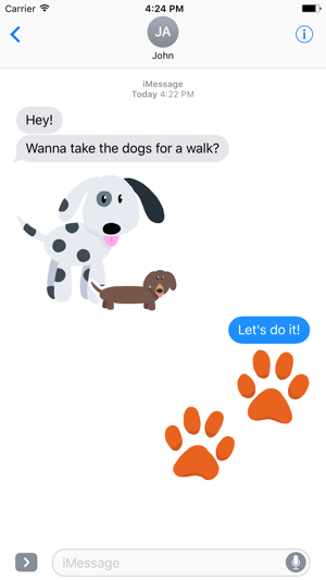 Hound Dogs - Dog Sticker Emojis(圖3)-速報App