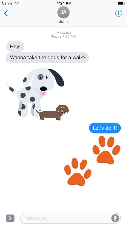 Hound Dogs - Dog Sticker Emojis