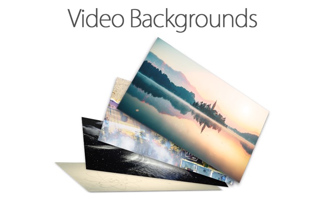 Motion Video Backgrounds