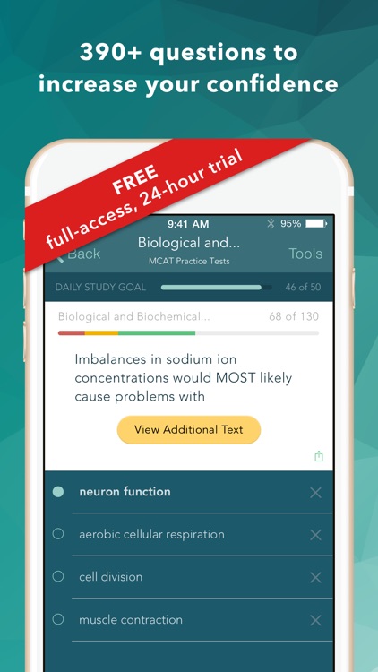 MCAT Practice Test Questions