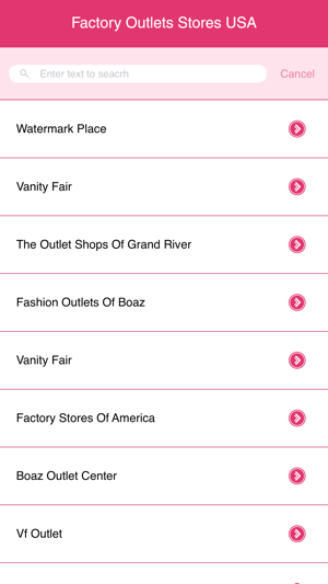 Factory Outlets Stores USA(圖2)-速報App