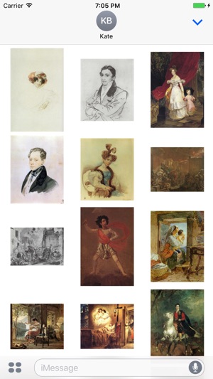 Karl Bryullov Artworks Stickers(圖4)-速報App