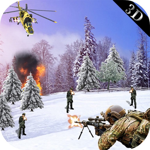 Sniper Combat Mission Rescue Icon