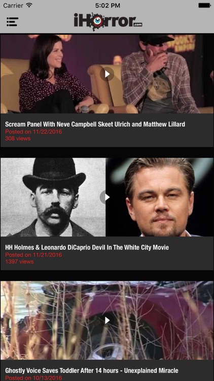 iHorror #1 Horror Movie News & Review App