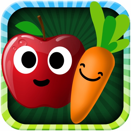 Learn Vegetables and Fruits Icon