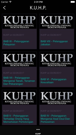 KUHP Indonesia(圖3)-速報App