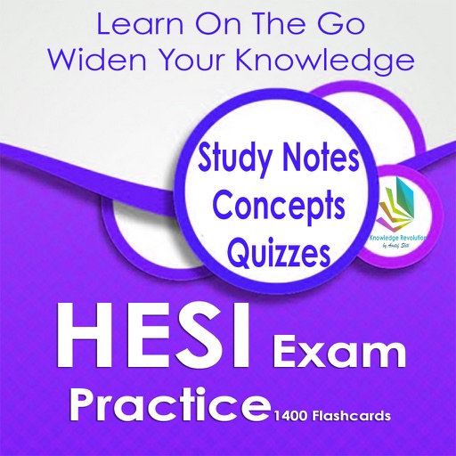 Basics ofHESI Exam Practice for learning 1400 Q&A icon