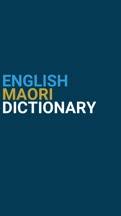 How to cancel & delete English : Maori Dictionary from iphone & ipad 1
