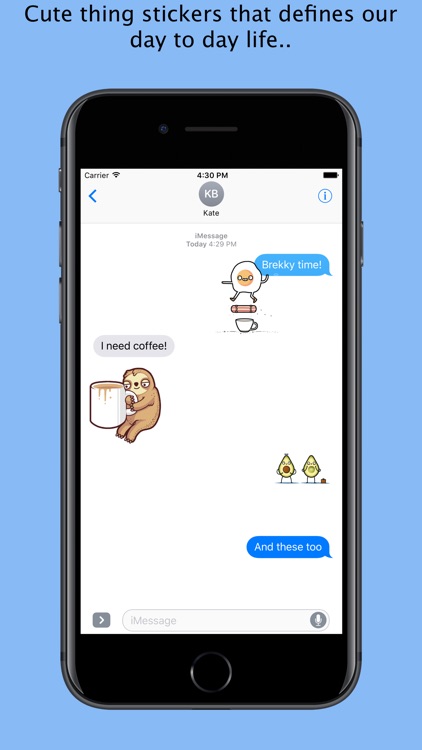 Happy Things - Redbubble sticker pack