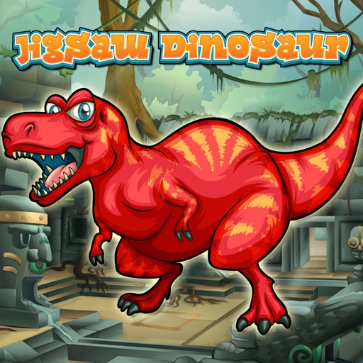 dinosaurs jigsaw puzzles learning games for kids iOS App